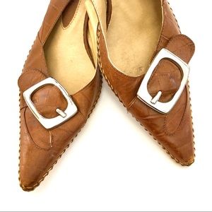 🔥Rare🔥 Enigma Vintage Brazilian Pointy Slingback